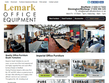 Tablet Screenshot of lemark-officefurniture.co.uk